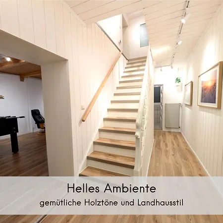 Waldhaeuschen - Bis 10 Personen, 4 Schlafzimmer, 2 Baeder, Tischkicker, Kostenlose Parkplaetze, Wlan, Smart-tvs Holiday home