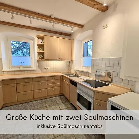 بيت للعطل Waldhaeuschen - Bis 10 Personen, 4 Schlafzimmer, 2 Baeder, Tischkicker, Kostenlose Parkplaetze, Wlan, Smart-tvs