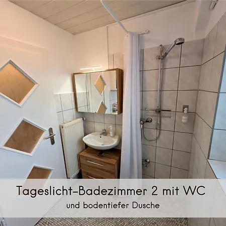 Waldhaeuschen - Bis 10 Personen, 4 Schlafzimmer, 2 Baeder, Tischkicker, Kostenlose Parkplaetze, Wlan, Smart-tvs Mehlmeisel