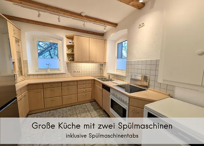 بيت للعطل Waldhaeuschen - Bis 10 Personen, 4 Schlafzimmer, 2 Baeder, Tischkicker, Kostenlose Parkplaetze, Wlan, Smart-tvs