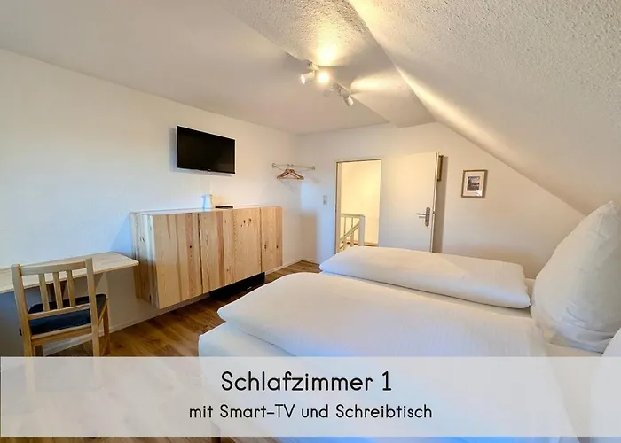 Waldhaeuschen - Bis 10 Personen, 4 Schlafzimmer, 2 Baeder, Tischkicker, Kostenlose Parkplaetze, Wlan, Smart-tvs بيت للعطل
