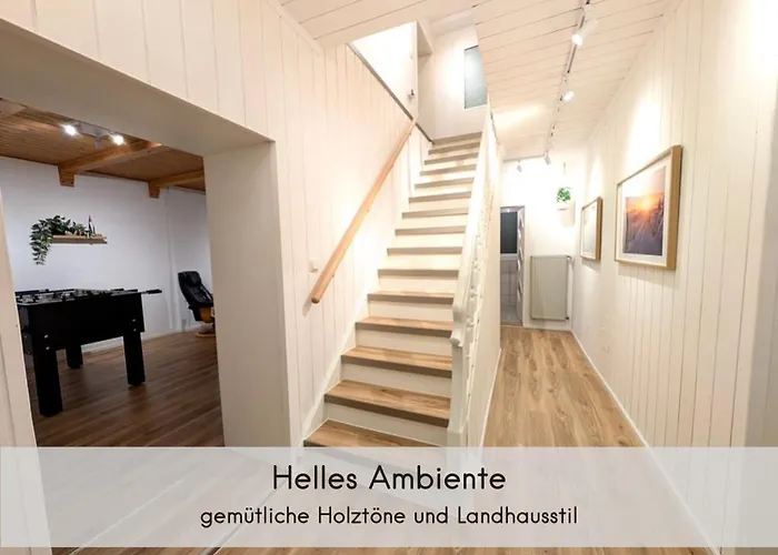 Waldhaeuschen - Bis 10 Personen, 4 Schlafzimmer, 2 Baeder, Tischkicker, Kostenlose Parkplaetze, Wlan, Smart-tvs Mehlmeisel