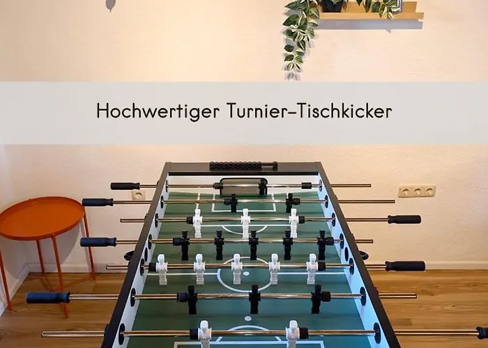 Waldhaeuschen - Bis 10 Personen, 4 Schlafzimmer, 2 Baeder, Tischkicker, Kostenlose Parkplaetze, Wlan, Smart-tvs *