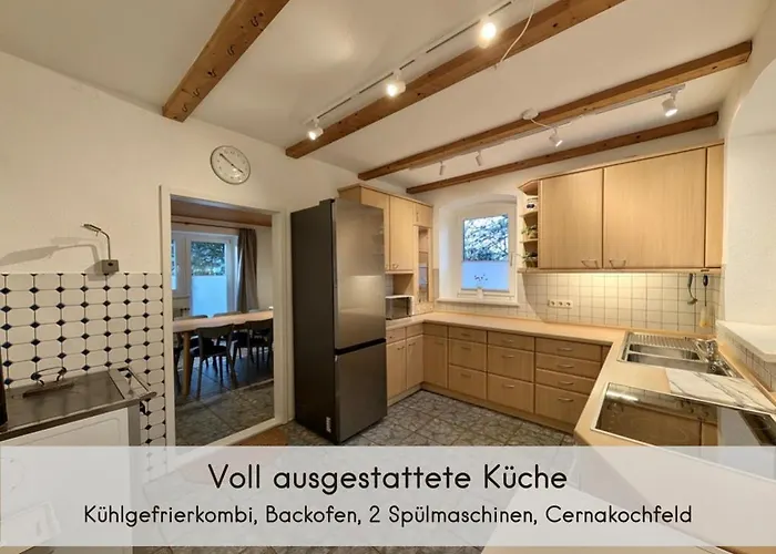 بيت للعطل Waldhaeuschen - Bis 10 Personen, 4 Schlafzimmer, 2 Baeder, Tischkicker, Kostenlose Parkplaetze, Wlan, Smart-tvs