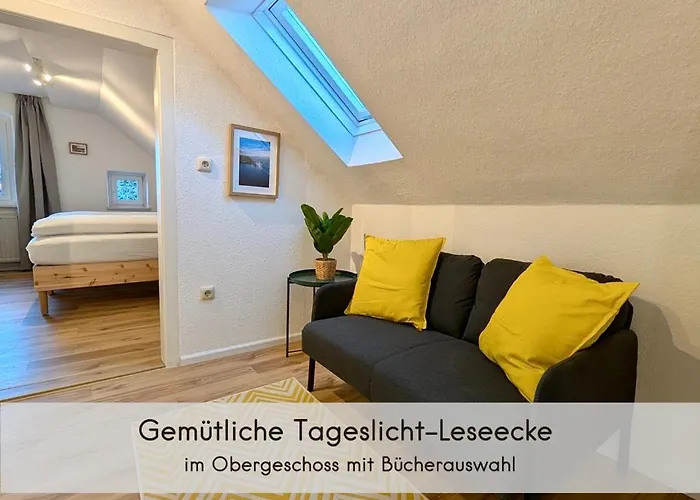 Waldhaeuschen - Bis 10 Personen, 4 Schlafzimmer, 2 Baeder, Tischkicker, Kostenlose Parkplaetze, Wlan, Smart-tvs بيت للعطل *